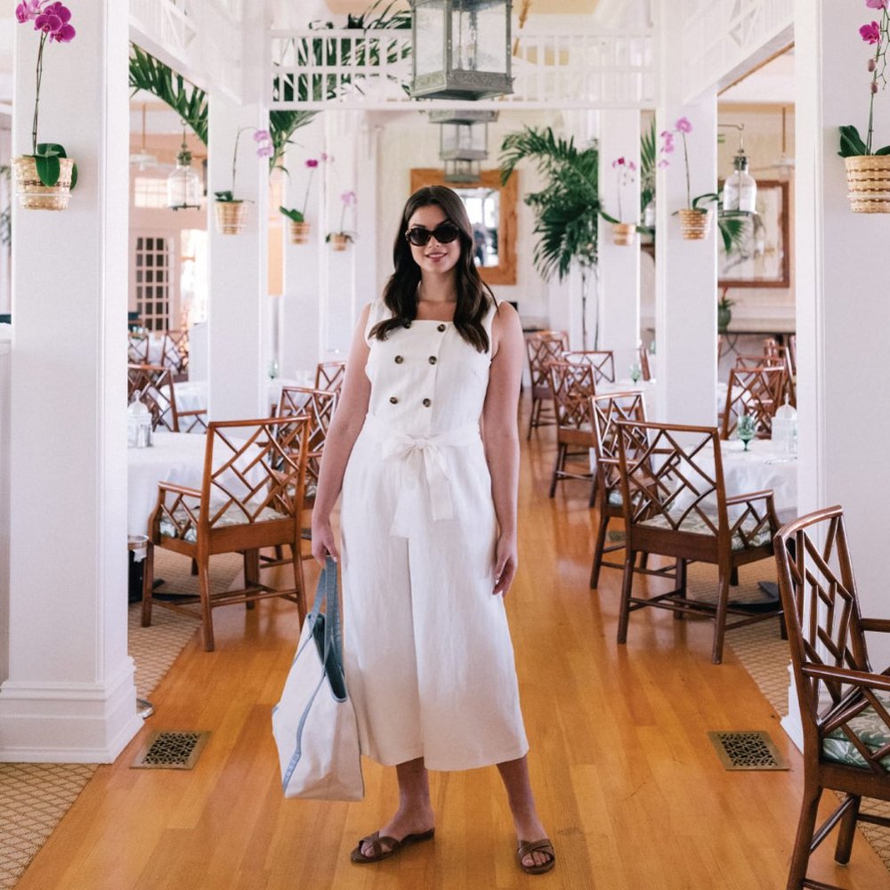 NWT Gal Meets Glam "Cleo" White Jumpsuit